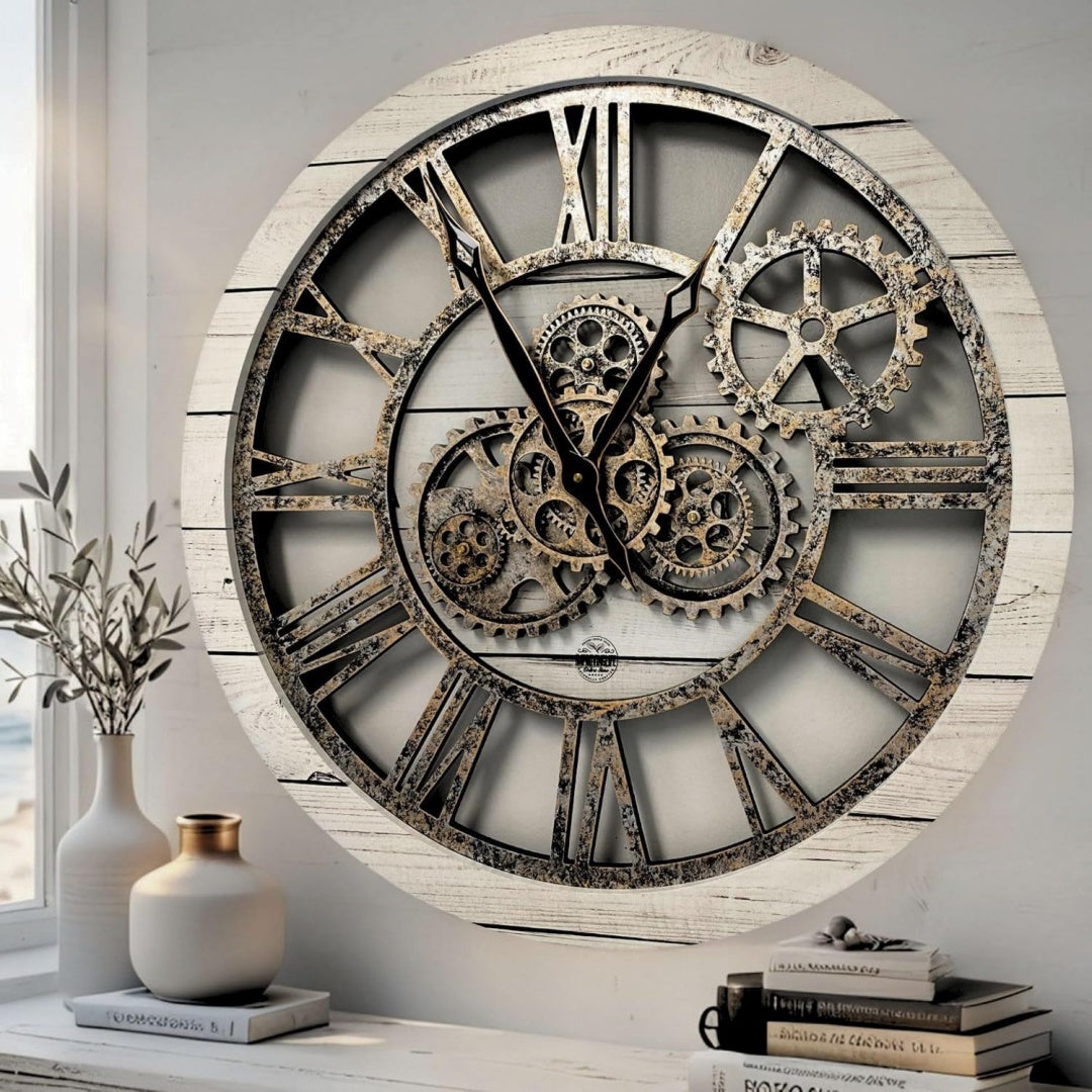 Mobile funzionale stile industriale stile vintage bianco