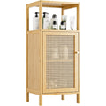 Arredo per soggiorno con ante in MDF naturale