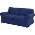 Divano confortevole copertura ricambio cotone denso divano blu