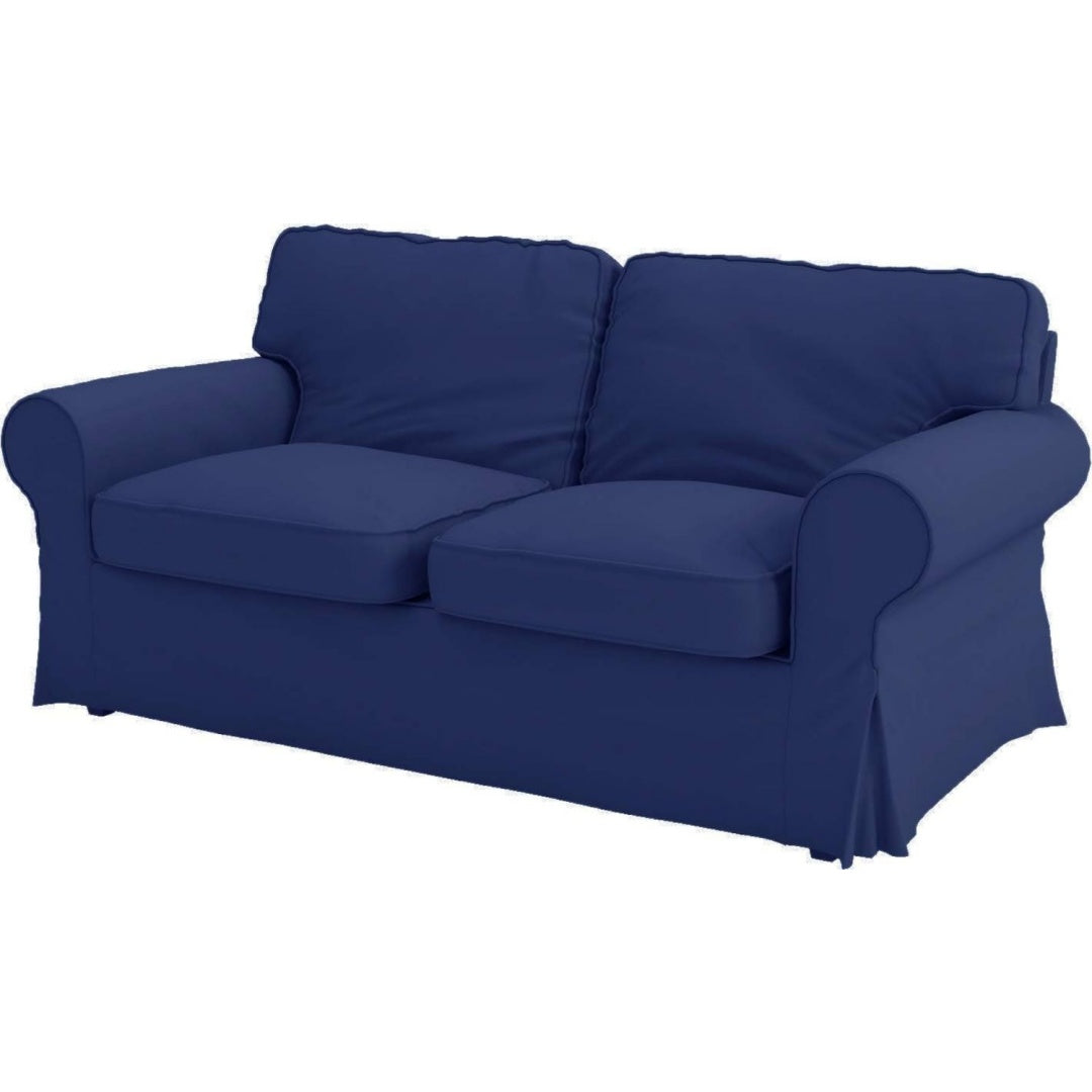 Divano confortevole copertura ricambio cotone denso divano blu