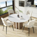Arredo per soggiorno rivestimento in velluto beige