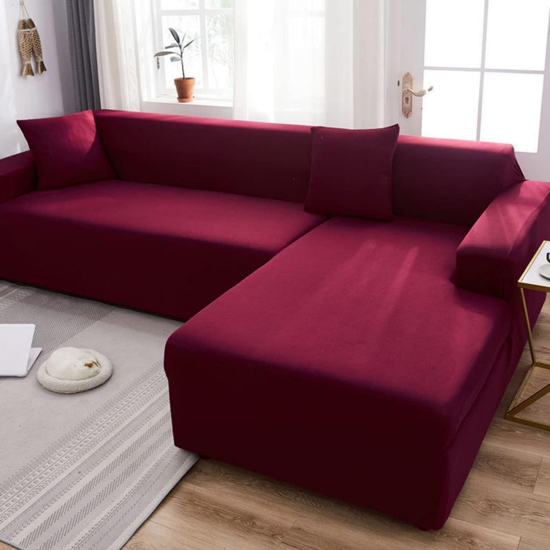 Seduta imbottita YOPOIY Elasticizzato Chaise Longue, Universale rosso
