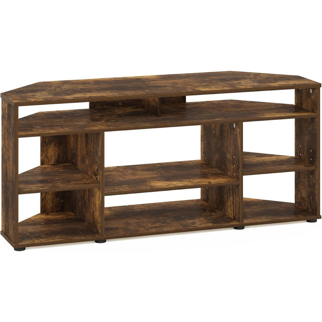 Console porta TV struttura in metallo stile industriale nero
