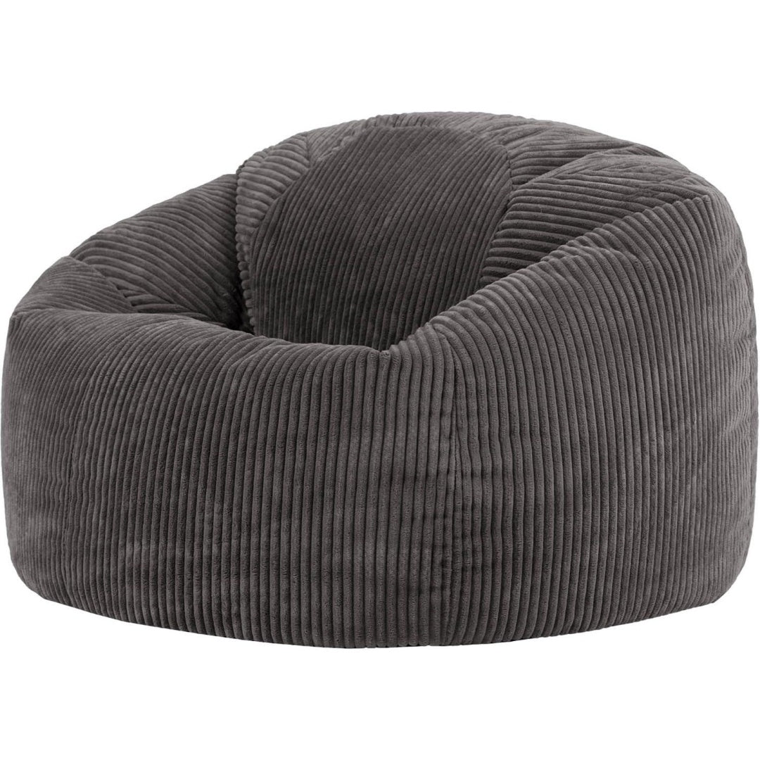 Pouf multifunzione con poggiapiedi rivestimento in velluto grigio