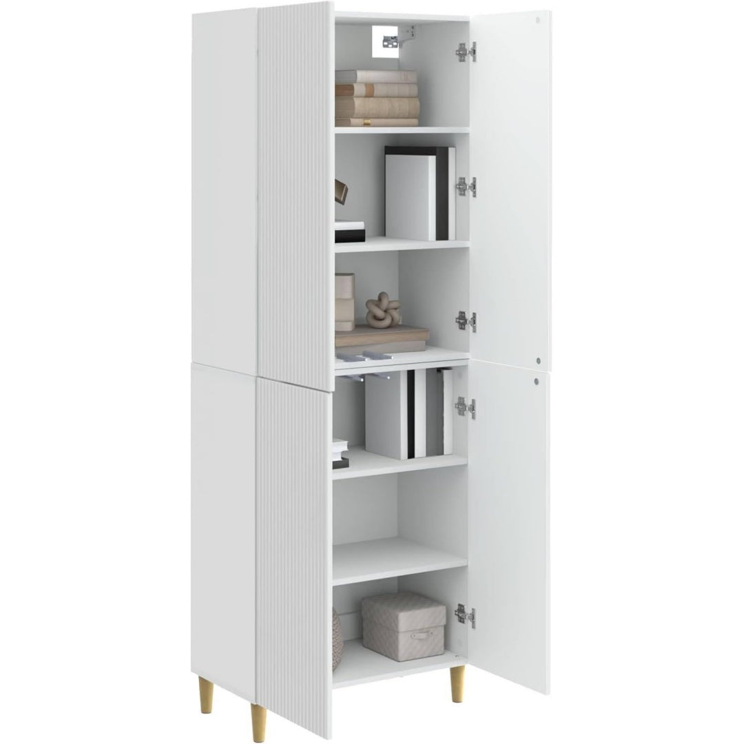 Credenze e buffet con ante regolabile bianco